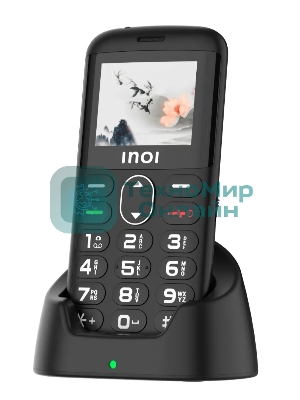 Мобильный телефон INOI 148 Senior 4G черный