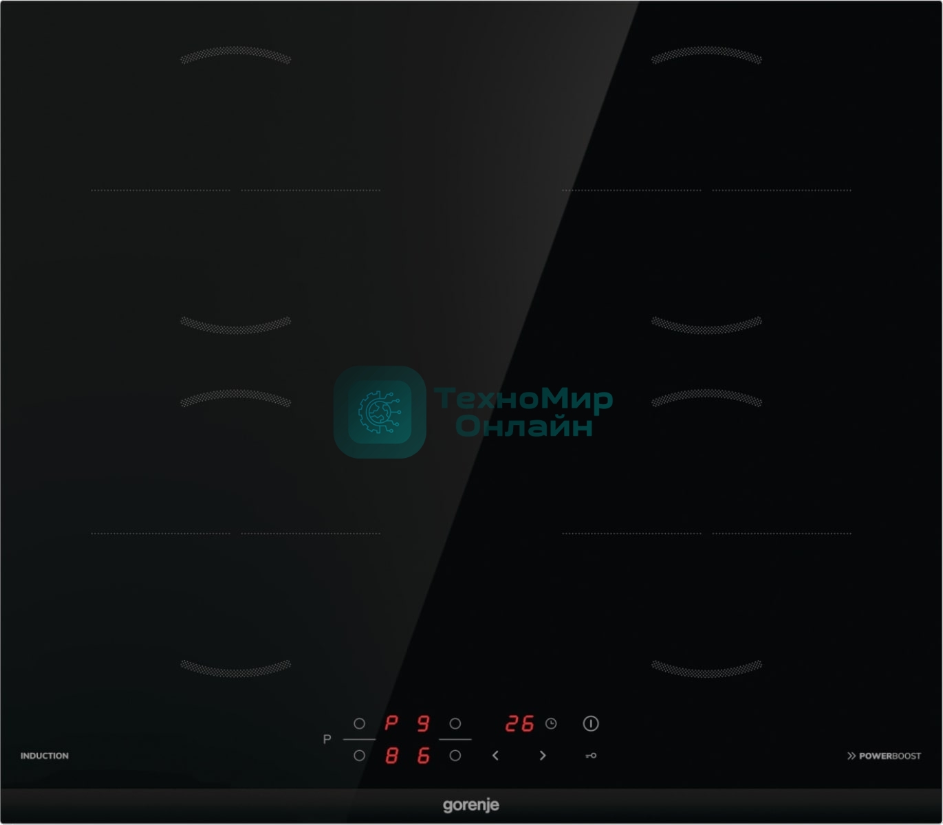 Индукционная варочная панель Gorenje GI6401BCE черный