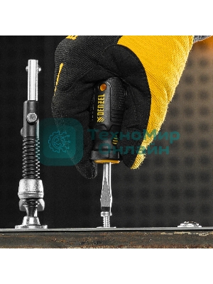 Набор отверток на полке Denzel 8 шт., PH+SL, S2, 3к рукоятка