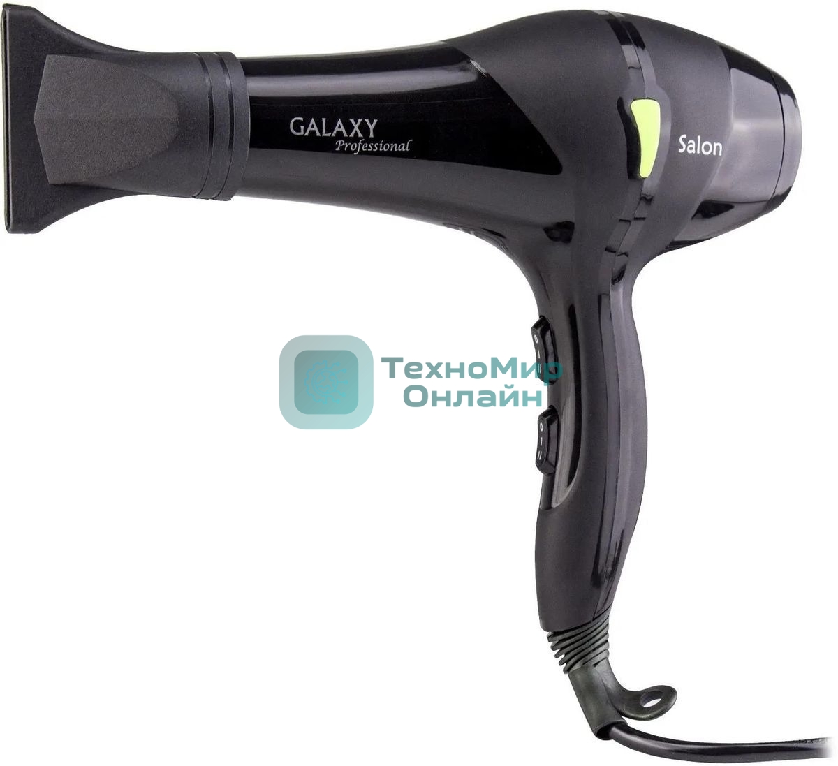 Фен Galaxy Line GL 4317 черный, 2200 Вт