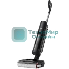 Пылесос вертикальный моющий Dreame H12 Dual Flex Reach черный, питание от аккумулятора, 400 Вт, уборка сухая/влажная, пылесборник 0,7 л