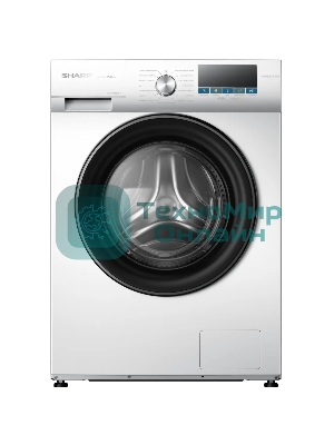 Стиральная машина Sharp ES-FEI712DLZ-W белый, загрузка фронтальная 7 кг, 1200 об/мин, класс A+++