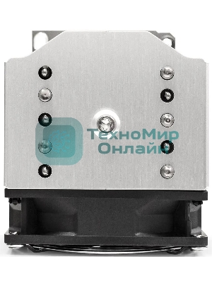 Кулер для процессора ExeGate ESNK-P0070APS4.PWM.4U.3647.Cu серебристый, 92 мм, алюминий/медь, 3800 об/мин, 44 дБ, 4 pin, 205 Вт, 125.5 мм