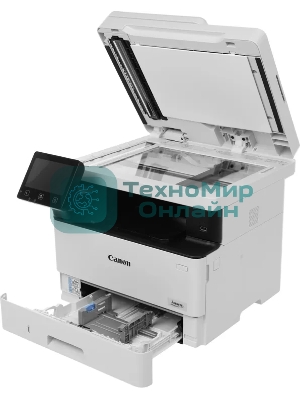 МФУ лазерное Canon I-SENSYS MF463dw II, (7188C008), (A4, 40ppm, 1200dpi print, 600dpi scan, 1200MHz, 1Gb, Duplex, DADF50, 250sheets+100universal tray, PostScript USB, RJ-45, Wi- Fi) (Cart. 070/070H)