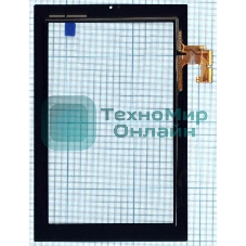Сенсорное стекло (тачскрин) для HP Slate 7 Extreme, черное
