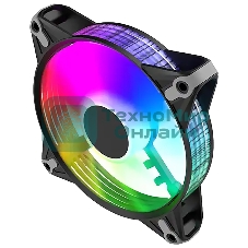 Вентилятор для корпуса Alseye FB120-B черный, 120 мм, 1000 об/мин, 22.5 дБ, 4 pin