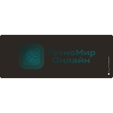 Игровая поверхность для клавиатуры и мыши Dialog PM-H50, черная, размер 700х300х3мм