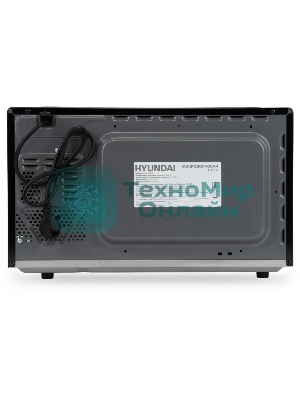 Микроволновая печь Hyundai HYM-D2079 черный, 23 л, 800 Вт, переключатели - кнопки, поворотный механизм