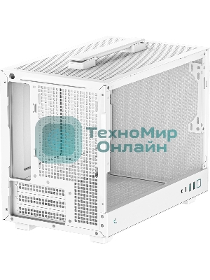Компьютерный корпус Deepcool CH160 MESH WH без БП, белый, MINI-ITX