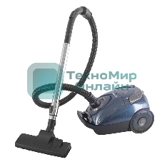 Пылесос Endever SkyClean VC-252 синий/серый, 350/1800 Вт, уборка сухая, пылесборник мешок 2.5 л