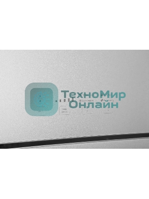 Холодильник Hitachi R-W660PUC7X GS серебристый стекло двухкамерный 396/144л морозилка сверху, No Frost, Side by Side