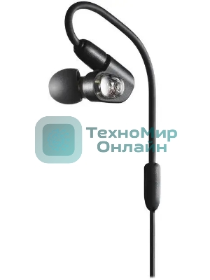Проводные наушники Audio-Technica ATH-E50 черный, вкладыши