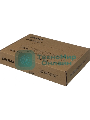 Коммутатор Digma DSP708G-2S-T135, 8×1 Гбит/с + 2×1 Гбит/с SFP, управляемый