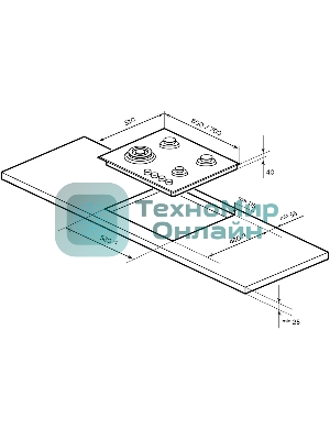 Варочная поверхность LEX GVG 642A GR