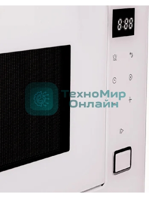 Микроволновая печь встраиваемая Maunfeld MBMO925SGW11 белый, 25 л, 900 Вт, переключатели - сенсор