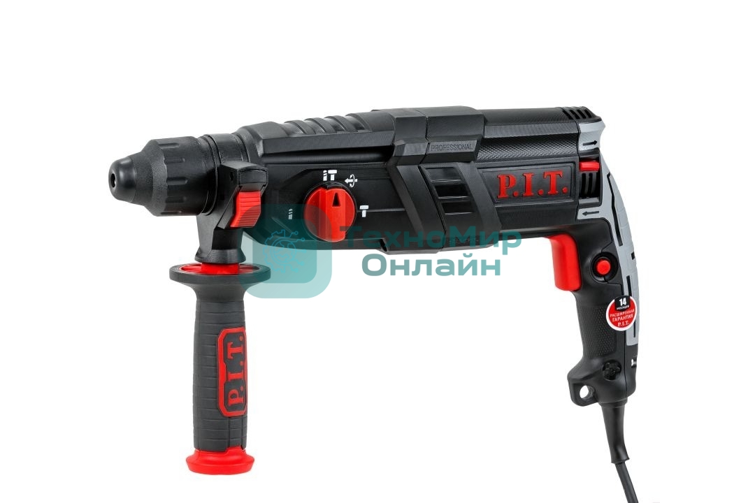 Перфоратор P.I.T. PBH28-C5 патрон:SDS-plus уд.:3.2Дж 1050Вт черный (кейс в комплекте)