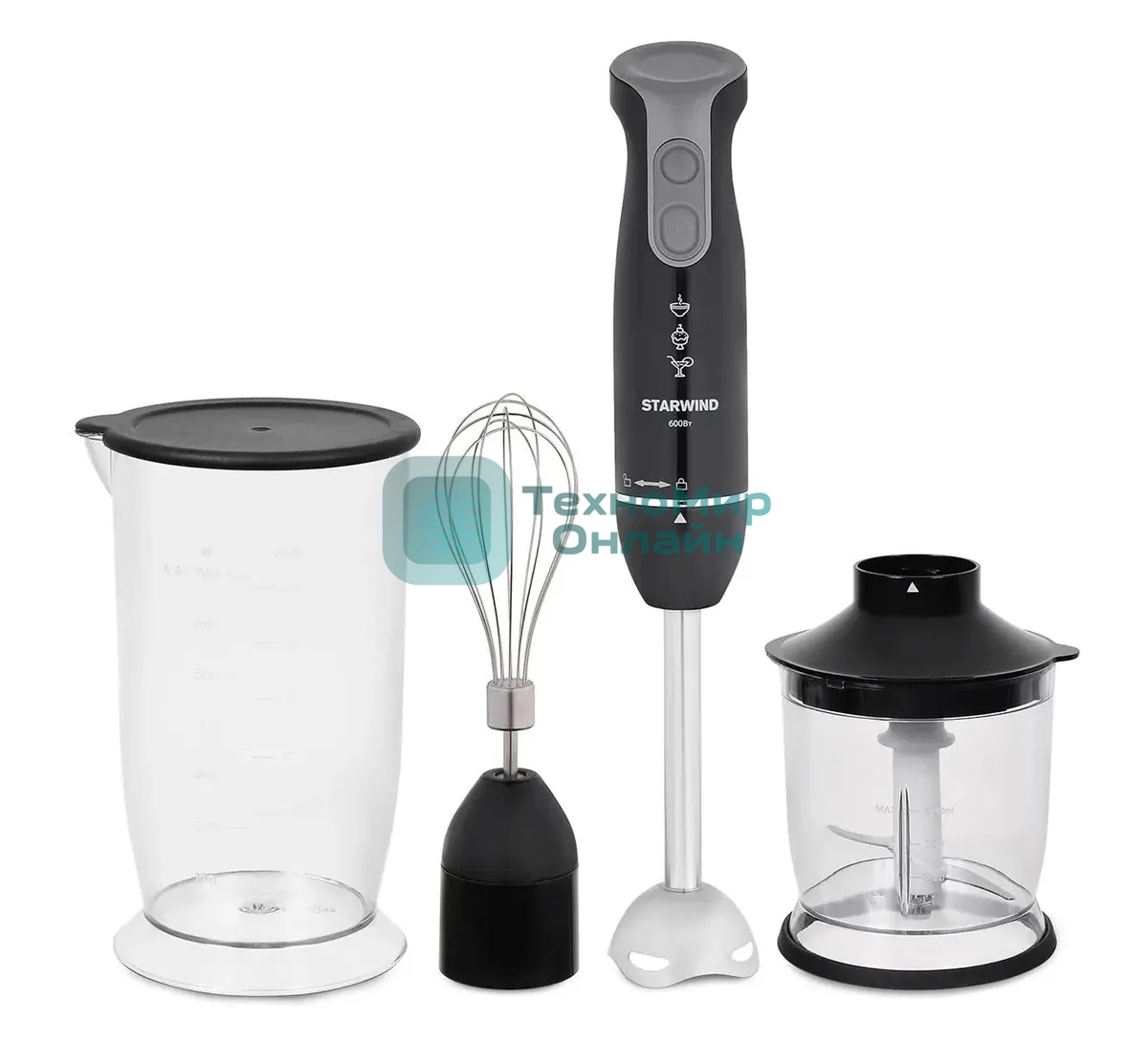 Блендер погружной Starwind SBP2235 черный