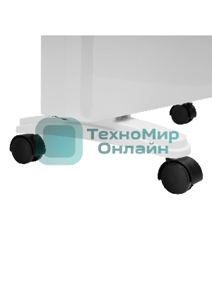 Конвектор электрический MTX CH-2000, белый, 2000 Вт, 25 м2, термостат