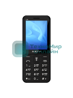 Мобильный телефон Maxvi C38 черный