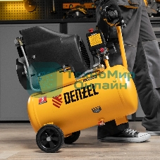 Компрессор воздушный безмасляный Denzel DLC1300/24 (58171) 1,3 кВт, 24 литра, 206 л/мин