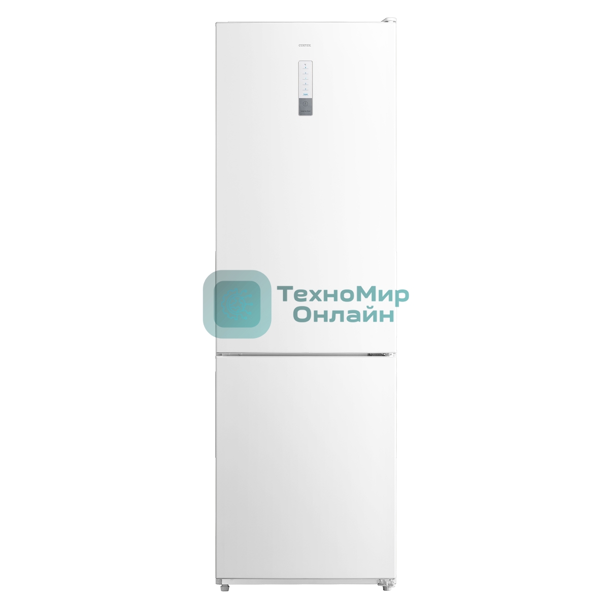 Холодильник Centek CT-1722 белый двухкамерный 230/88л морозилка снизу, No Frost