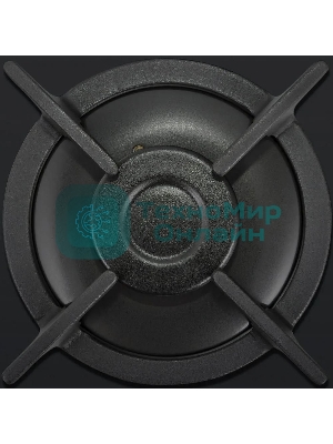 Газовая варочная панель Maunfeld EGHG.32.1CB/G, 2 конфорки, закаленное стекло, черный