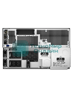 Источник бесперебойного питания APC Smart-UPS SRT SRT8KRMXLI/8000ВА/8000Вт/4 х IEC 320 C19 (компьютерная), 6 х IEC 320 C13 (компьютерная)