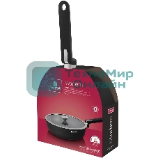 Сотейник Rondell Modern RDA-1724, 28 см, с крышкой, черный