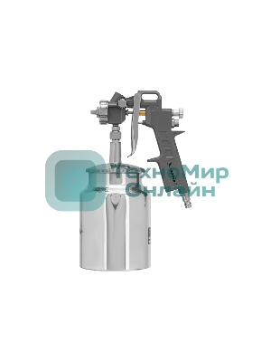 Краскопульт пневматический Matrix с нижним бачком v=10k + сопладиаметром 1.2 1.5 и 1.8мм