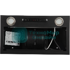 Вытяжка встраиваемая Elikor Врезной блок 52П-400-П3Д черный, 50 см, 400 куб. м/ч, 55 дБ