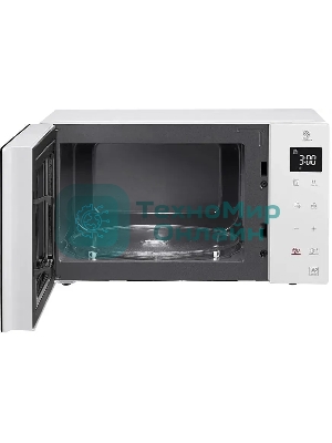 Микроволновая печь LG MW25R35GISW белый/черный, 25 л, 1000 Вт, переключатели - сенсор