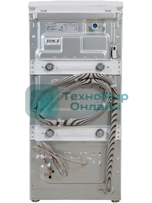 Стиральная машина Korting KWMT 1270 I белый, загрузка вертикальная 7,5 кг, 1200 об/мин., класс: А+++