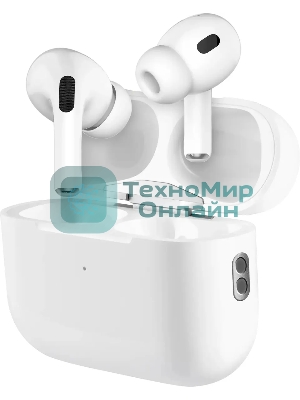 Наушники TWS Defender Apods pro белый, внутриканальные, Bluetooth, активное шумоподавление, до 4 ч