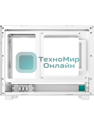 Компьютерный корпус Deepcool CH160 MESH WH без БП, белый, MINI-ITX