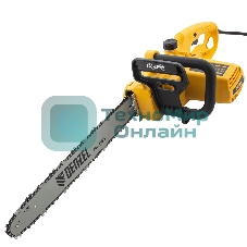 Пила цепная электрическая Denzel EDS-2200P 2,2кВт, поперечная, шина 45см, шаг 3/8, паз 1,3 мм, 63 зв