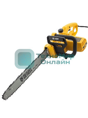 Пила цепная электрическая Denzel EDS-2200P 2,2кВт, поперечная, шина 45см, шаг 3/8, паз 1,3 мм, 63 зв
