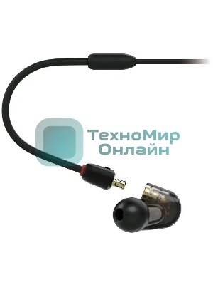 Проводные наушники Audio-Technica ATH-E50 черный, вкладыши
