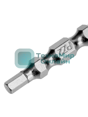 Набор бит двухстор. Gross PH2-T30х45мм, PZ2-H4х45мм, сталь S2, 2 шт.