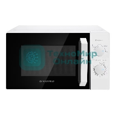 Микроволновая печь MAUNFELD MFSMO720MW02 белый, 20 л, 700 Вт, переключатели - поворотный механизм