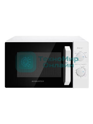 Микроволновая печь MAUNFELD MFSMO720MW02 белый, 20 л, 700 Вт, переключатели - поворотный механизм