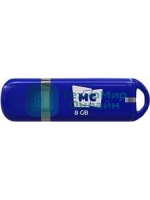 Флешка USB MORE CHOICE МФБ8 Blue (4620202558831), 8GB, USB 3.0, R/W 25/15, синий
