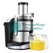 Соковыжималка центробежная Kitfort КТ-1112 1100Вт черный