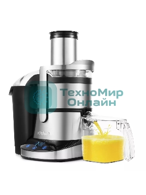 Соковыжималка центробежная Kitfort КТ-1112 1100Вт черный