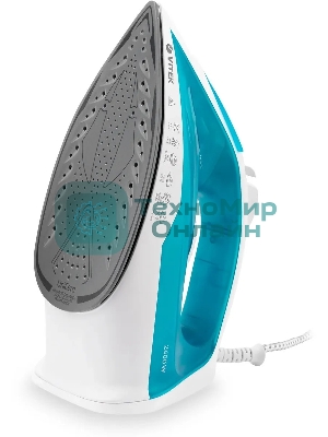 Утюг Vitek VT-8336 белый/бирюзовый