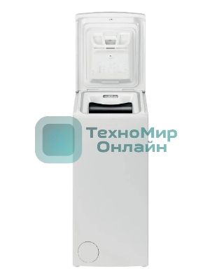 Стиральная машина Whirlpool TDLR6040S белый, загрузка вертикальная 6 кг, 1000 об/мин, класс А