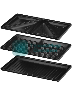 Вафельница Vitek VT-2626 850Вт черный/серебристый