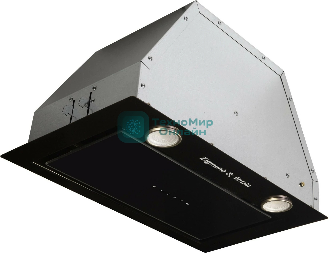 Вытяжка встраиваемая Zigmund & Shtain K 011.5 B черный, 50 см, 1050 куб. м/ч, 68 дБ