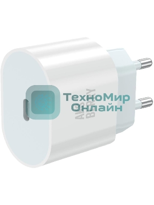 Зарядное устройство Aksberry (6900234410016) T41 PD 20W, белый