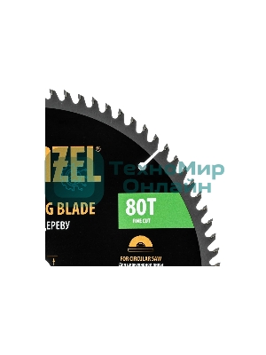 Пильный диск по дереву Denzel ф305 х 32 мм, 80 зубьев