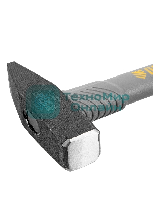 Молоток слесарный Denzel 600 г, кованый, фибергласовая рукоятка c TPR покрытием